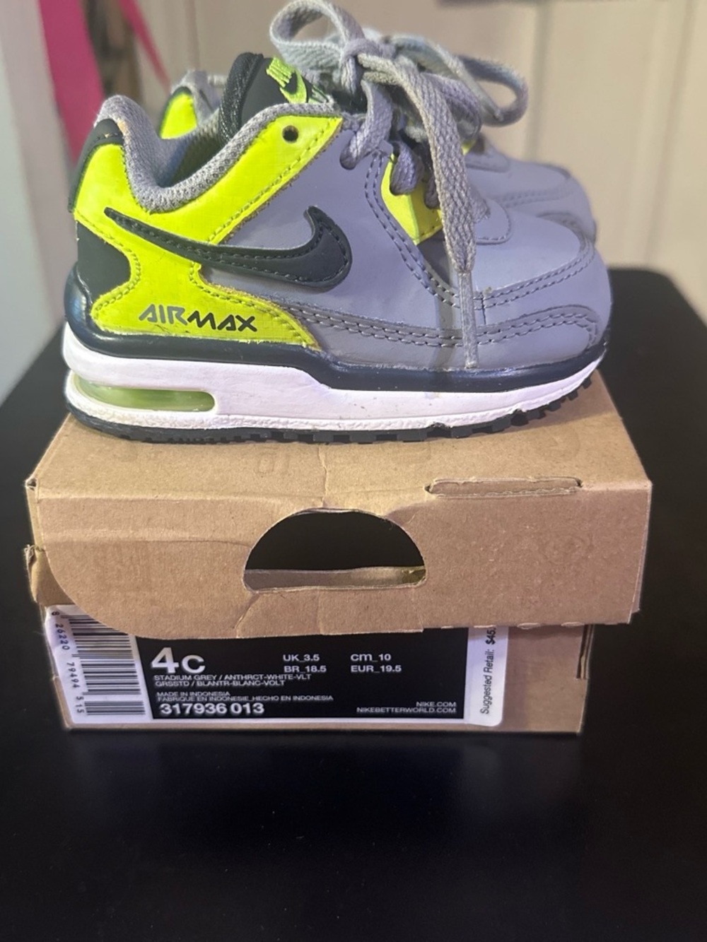 Nike AirMax baby tennis shoes